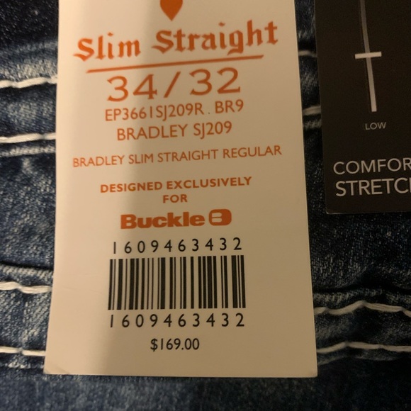 SOLD NWT Men’s ROCK REVIVAL BRADLEY 34/32 - Picture 4 of 8